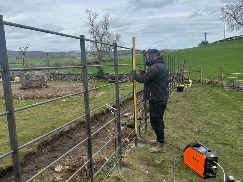 metal palisade fencing contractors in Kendal and Cumbria