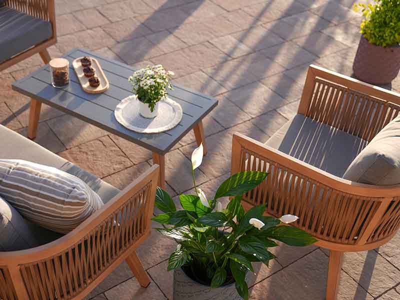 commercial patio installation for hotels pubs restaurants and holiday parks in Cumbria