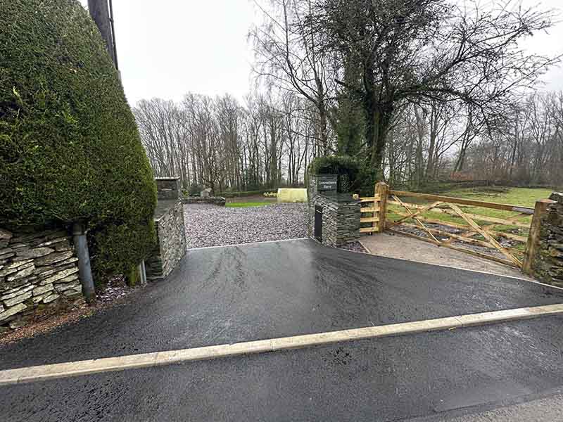 Driveway and groundworks kendal designed and built