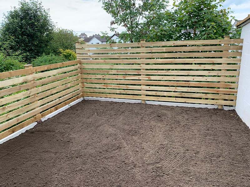 commercial timber fencing and screening in Kendal