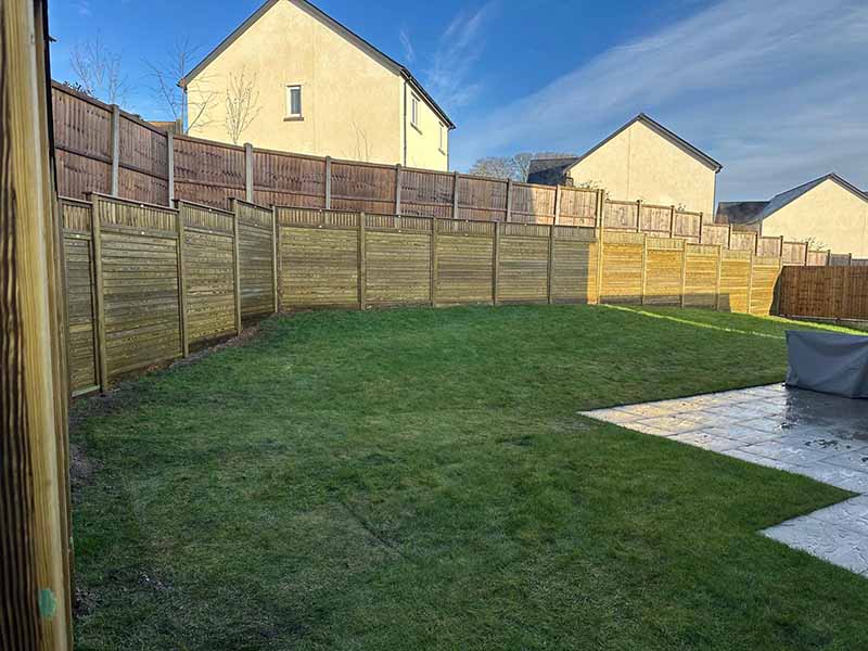 Custom fencing in Milnthorpe using Jacksons fencing