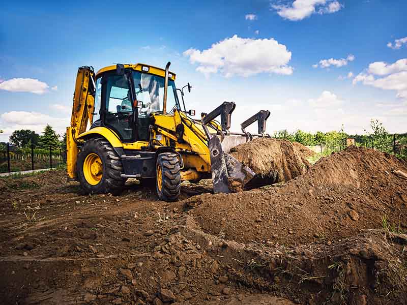 groundworks and site preparation for commercial fencing in Cumbria