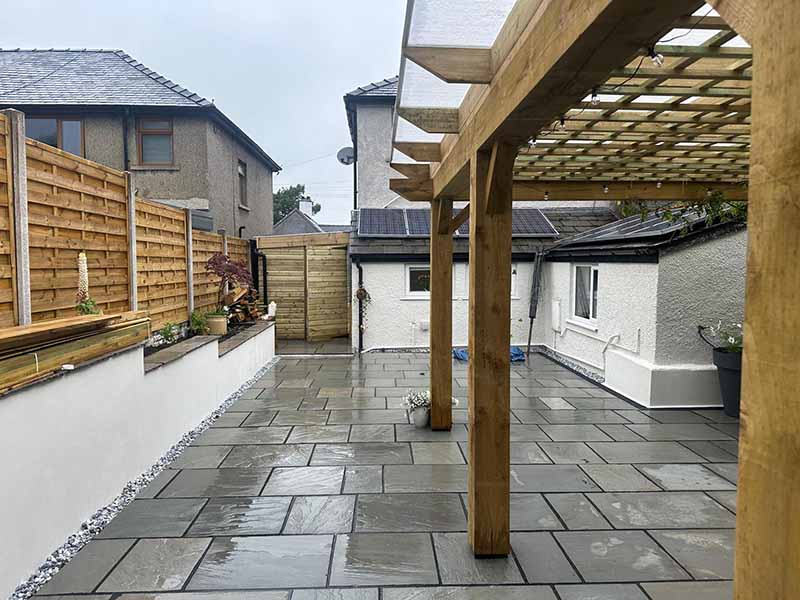 Custom Pergola and patio built in Kendal