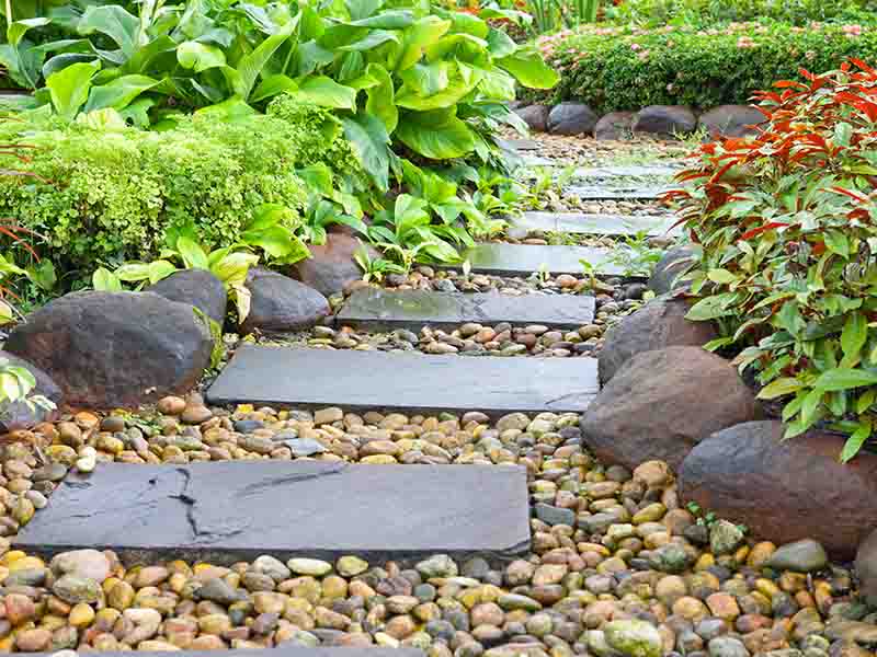 cobbled pathways and natural stone paths in Kendal